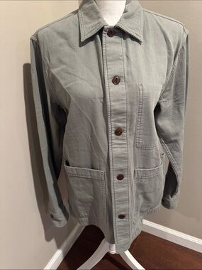 Banana Republic Utility Jacket in light sage green size S